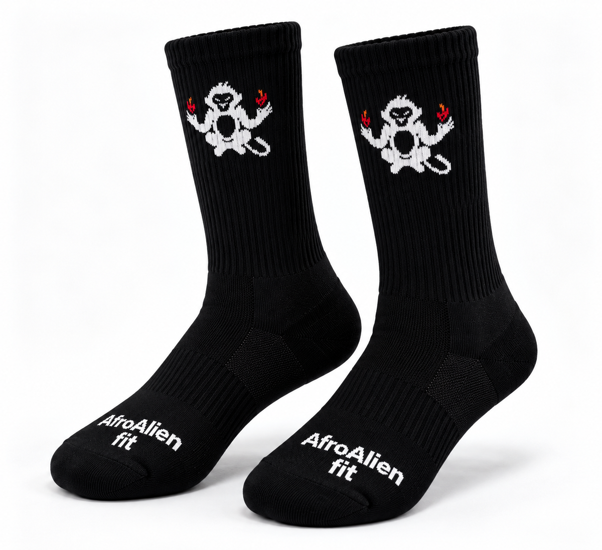 AfroAlien Fit Performance Crew Sock