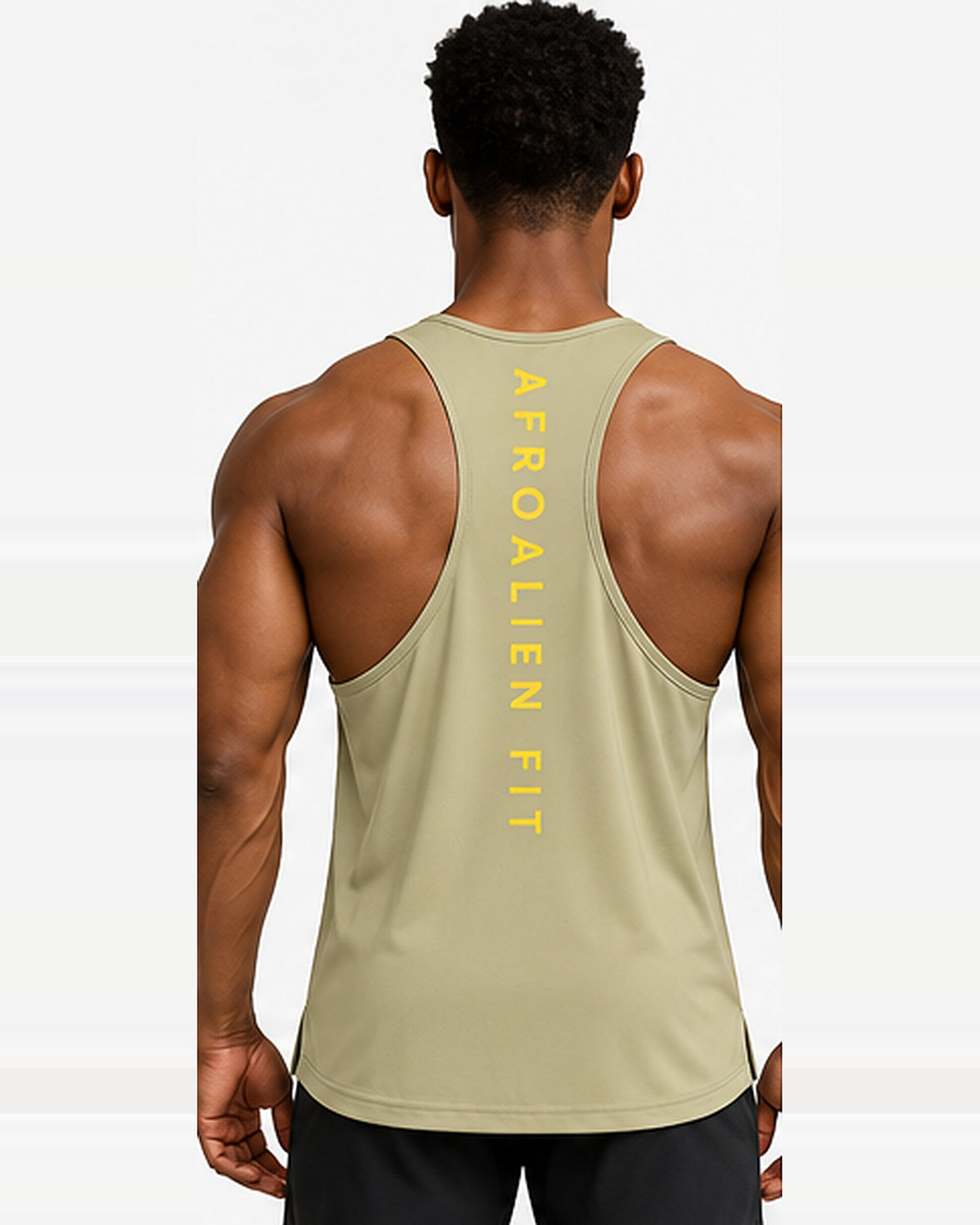 AfroAlien Fit Racerback Tank